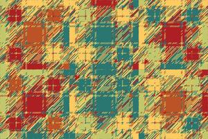 Modern glitch background. Color geometric abstract pattern . vector