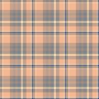 Plaid seamless pattern. background of textile ornament. Flat fabric design. vector
