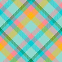 Tartan scotland seamless plaid pattern . Retro background fabric. Vintage check color square geometric texture. vector
