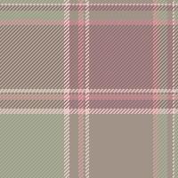 Surface pattern plaid fabric, fluffy textile seamless check. Close-up background tartan texture in pastel and light colors. vector