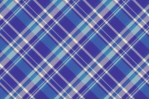 Seamless plaid textile of check texture fabric with a pattern background tartan. vector