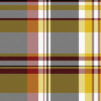 London tartan seamless pattern, volume background textile . King texture plaid check fabric in black and white colors. vector