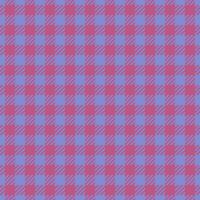 Show texture background plaid, chinese new year fabric tartan. Menu pattern check seamless textile in blue and pink colors. vector