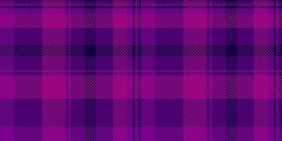 Form seamless check, packaging pattern fabric plaid. Flooring tartan background texture textile in purple and pink colors. vector