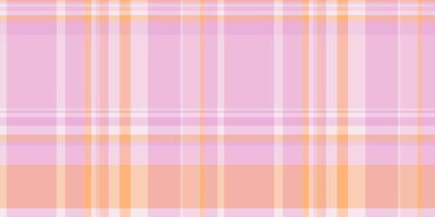 Bold texture seamless fabric, editable plaid pattern background. Perfection textile check tartan in light and red colors. vector