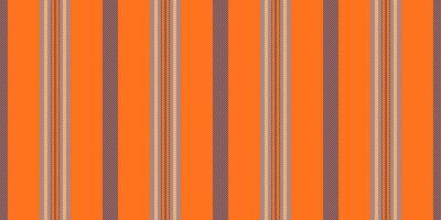 Motif seamless textile, sheet vertical lines background. Trim pattern texture stripe fabric in indian orange and blue colors. vector
