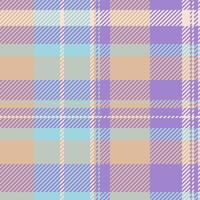 Textile design of textured plaid. Checkered fabric pattern swatch for shirt, dress, suit, wrapping paper print, invitation and gift card. vector