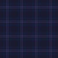 Improvement pattern check, nice fabric plaid seamless. Uniform textile background texture tartan in dark and blue colors. vector