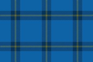 Open textile pattern , indian check tartan texture. Man seamless fabric background plaid in cyan and dark colors. vector