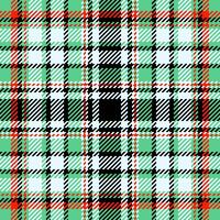 Curved tartan plaid, rectangle textile texture fabric. Floor pattern check background seamless in light and green colors. vector