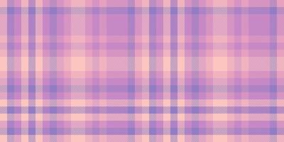 Frame tartan seamless textile, network check texture pattern. Kitchen fabric plaid background in purple and light colors. vector