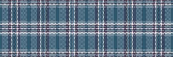 Symmetry tartan fabric seamless, diwali pattern check textile. Flannel plaid background texture in light slate gray and cyan colors. vector