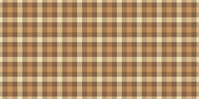 Isolation fabric tartan, machinery seamless plaid textile. Teenager background check texture pattern in orange and light colors. vector