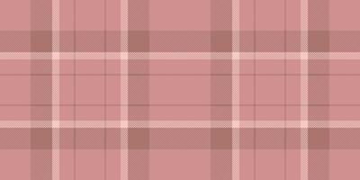 Menswear texture pattern fabric, day tartan check textile. Fire plaid seamless background in red and light colors. vector