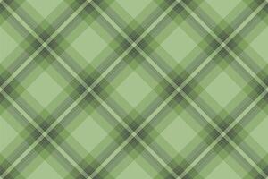 Simplicity textile plaid, store background fabric seamless. Cozy texture tartan pattern check in green and pastel colors. vector