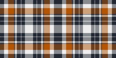 November texture plaid textile, korean background fabric pattern. Lumberjack tartan check seamless in dark and white colors. vector