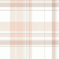 Vogue textile check texture, conceptual seamless pattern tartan. Discount fabric background plaid in white and light colors. vector