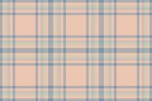 Line textile seamless, pajamas texture pattern tartan. Tissue plaid check background fabric in pastel and light colors. vector