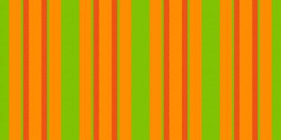 Hunter textile stripe vertical, royal fabric lines pattern. Eps10 texture background seamless in dark orange and bright colors. vector