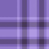 Plaid check pattern. Seamless fabric texture. Tartan textile print. vector