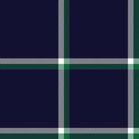Plaid seamless pattern in blue. Check fabric texture. textile print. vector