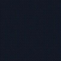 Knit texture dark blue color. seamless pattern fabric. Knitting background flat design. vector