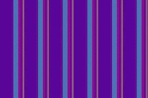 Scrapbooking seamless textile texture, cool lines pattern . Fluffy vertical stripe fabric background in violet and teal colors. vector