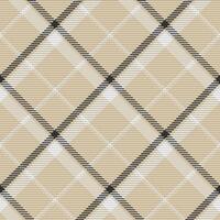 Seamless pattern of scottish tartan plaid. Repeatable background with check fabric texture. backdrop striped textile print. vector