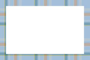 Vintage frame . Scottish border pattern retro style. Tartan plaid ornament. vector
