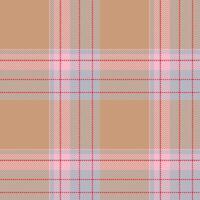 Plaid seamless pattern. Check fabric texture. textile print. vector