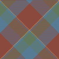 Seamless pattern of scottish tartan plaid. Repeatable background with check fabric texture. backdrop striped textile print. vector