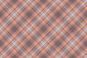Seamless pattern of scottish tartan plaid. Repeatable background with check fabric texture. backdrop striped textile print. vector