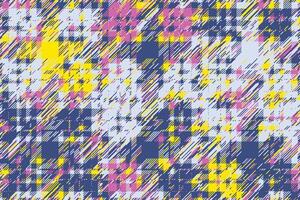 Modern glitch background. Color geometric abstract pattern . vector