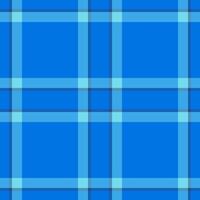 Mockup plaid seamless tartan, loft fabric textile. Foot texture pattern background check in cyan and blue colors. vector