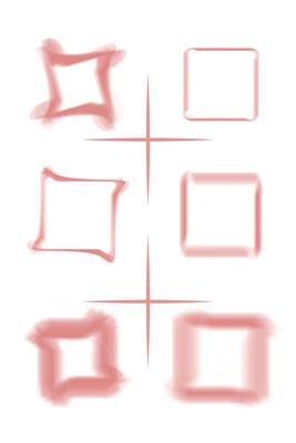 sketch frame border. Simple doodle rectangle pencil frame border shape for text quote template