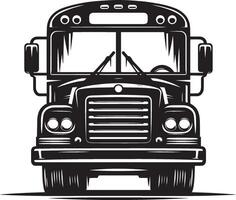City bus silhouette flat illustration isolated on a white background vector