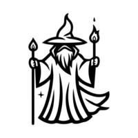 mage icon or modern line symbol. line art and icon design with bold outline. Black and white Pixel Perfect minimalistic symbol isolated white background. Silhouette simple thin sign vector