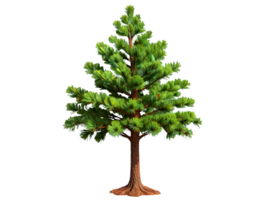 tree medium pinus pinea isolated on transparent background png