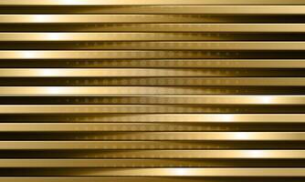 Horizontal gold stripes abstract background. gradient golden. vector