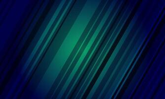 Colorful soft stripes lines pattern. dark green background. vector