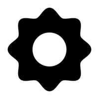 Setting icon glyph style vector