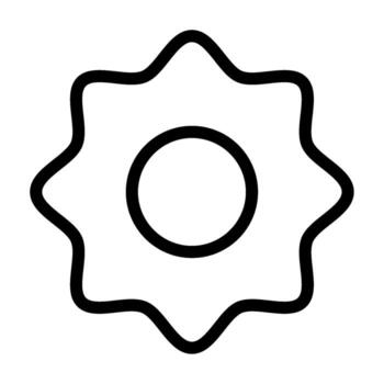 ajuste icono contorno estilo vector