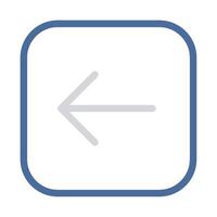 Sign In icon outline color style vector
