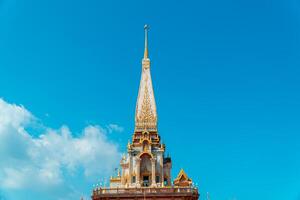 Phuket, Thailand, 2024 - The magnificent Wat Chalong Buddhist temple was built in the 19th century, apart from being a house of worship it is also a popular tourist destination in Phuket. photo