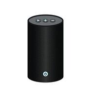 Bluetooth Wireless Speaker Icon to Play Music Animated Illustration vector