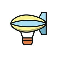 Blimp icon design templates simple and modern vector