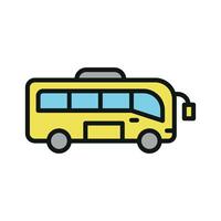 Bus icon design templates simple and modern vector