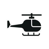 Helicopter icon design templates simple and modern vector