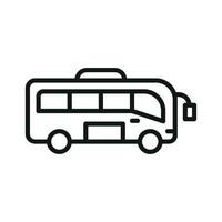 Bus icon design templates simple and modern vector