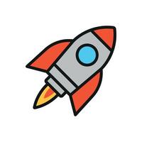 Rocket icon design templates simple and modern vector